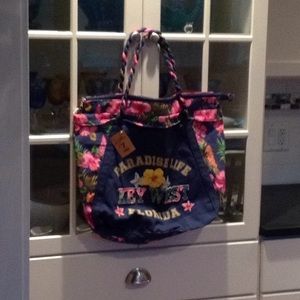 Key West Tote and Flamingo Eyeglass Case